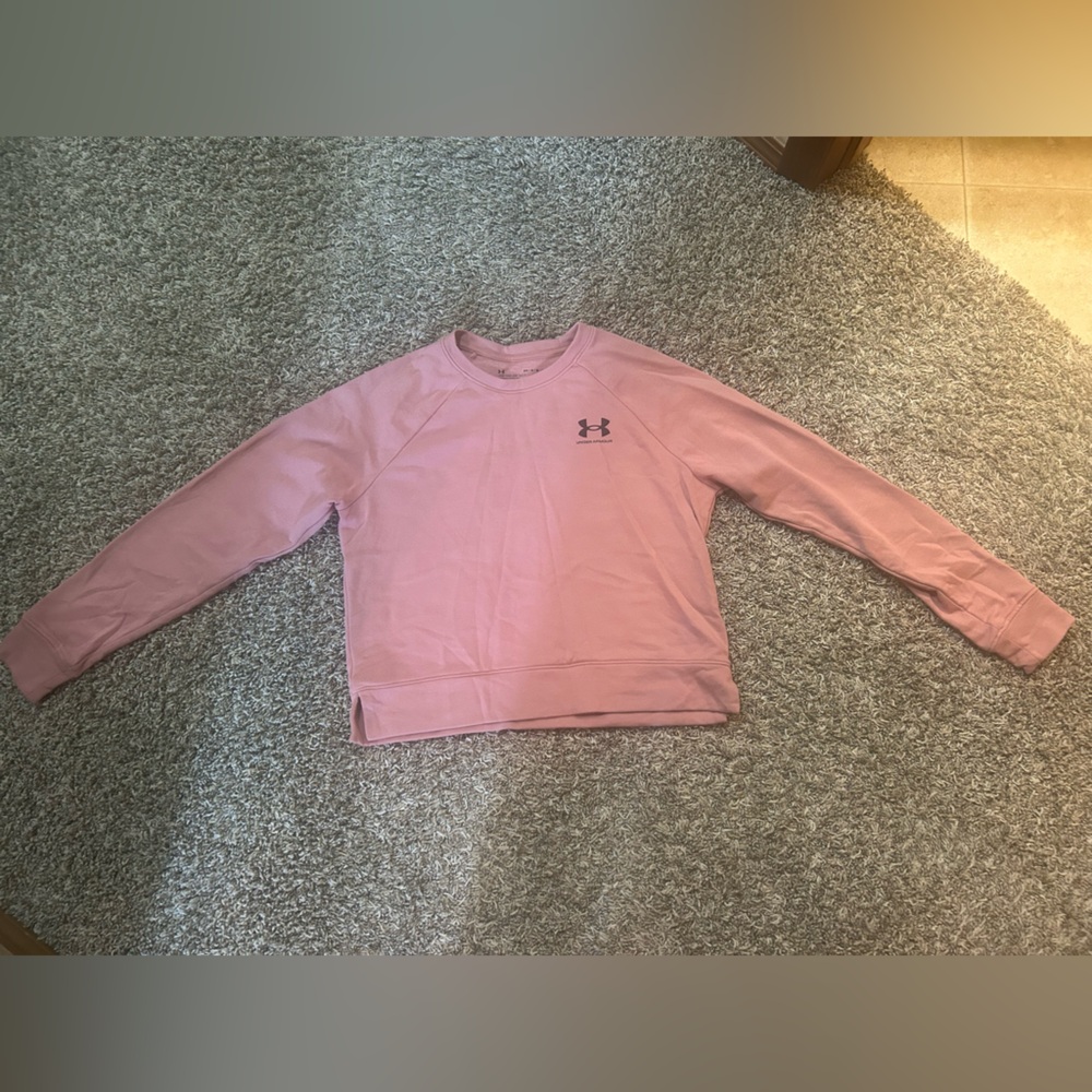 Under Armour Pink Sweatshirt